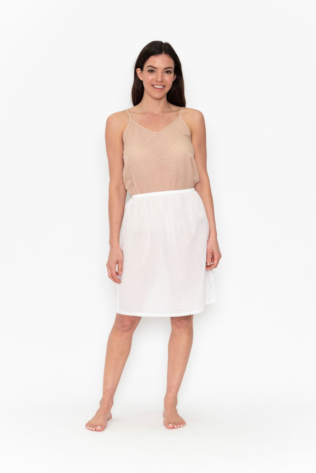 ORIENTIQUE Skirt slip - White